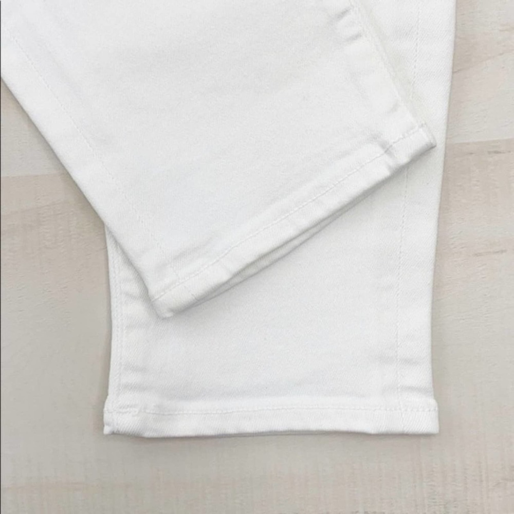 NEW!!! AGOLDE Sophie Mid-Rise Ankle Phantom white skinny jeans, stretch, Size 32 - Picture 5 of 8
